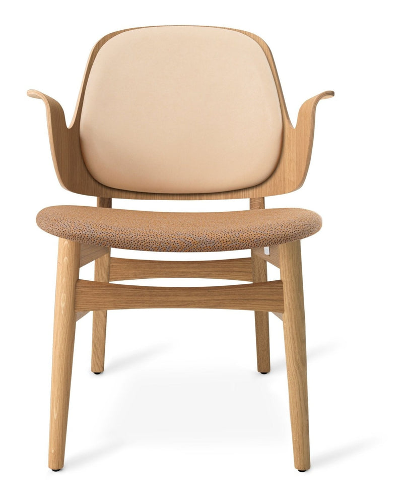 Gesture Lounge Chair - Warm Nordic - Chairs - Silk 0250/ White Oiled Oak - HORNE