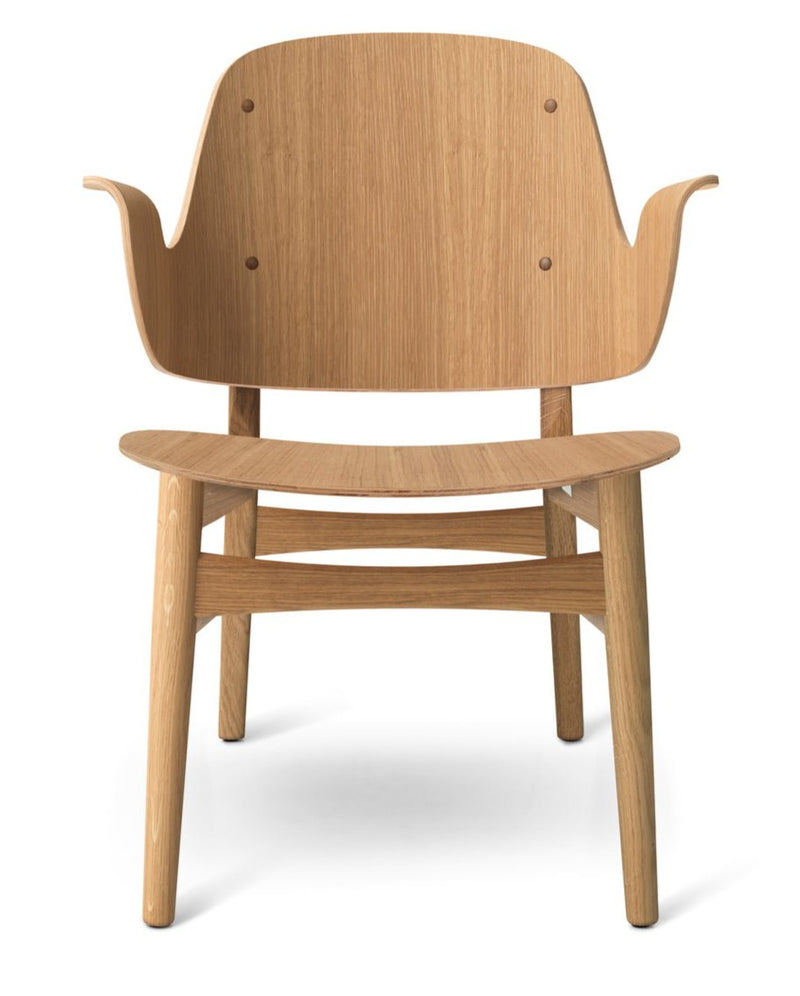 Gesture Lounge Chair - Warm Nordic - Chairs - Silk 0250/ White Oiled Oak - HORNE