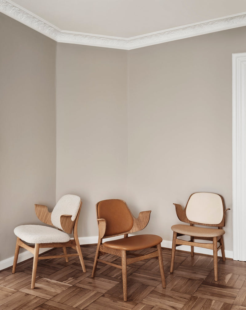 Gesture Lounge Chair - Warm Nordic - Chairs - Silk 0250/ White Oiled Oak - HORNE