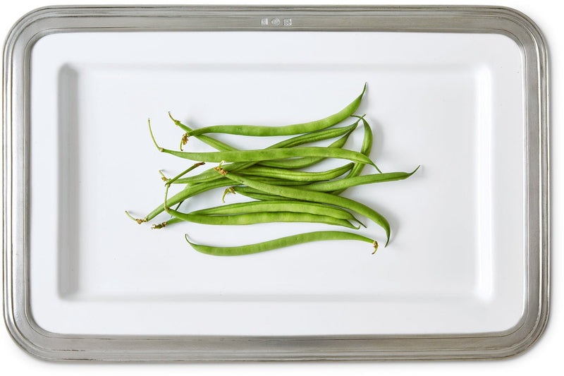 Gianna Rectangular Platter - Medium - Match Pewter - Serveware - HORNE