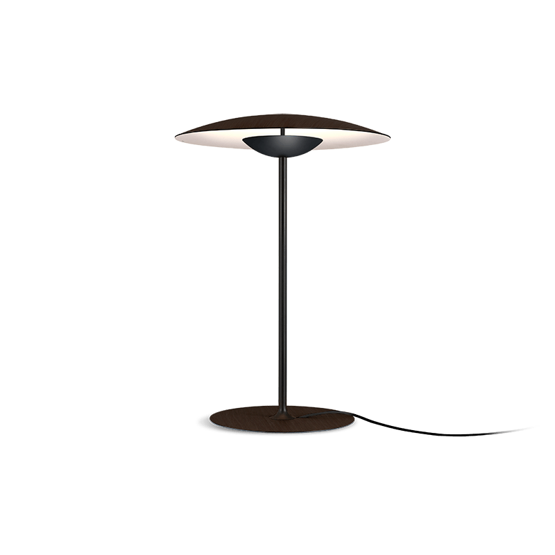 Ginger Table Lamp - Plug And Cord - Marset - Table + Task - Ginger S - Small - Oak - HORNE