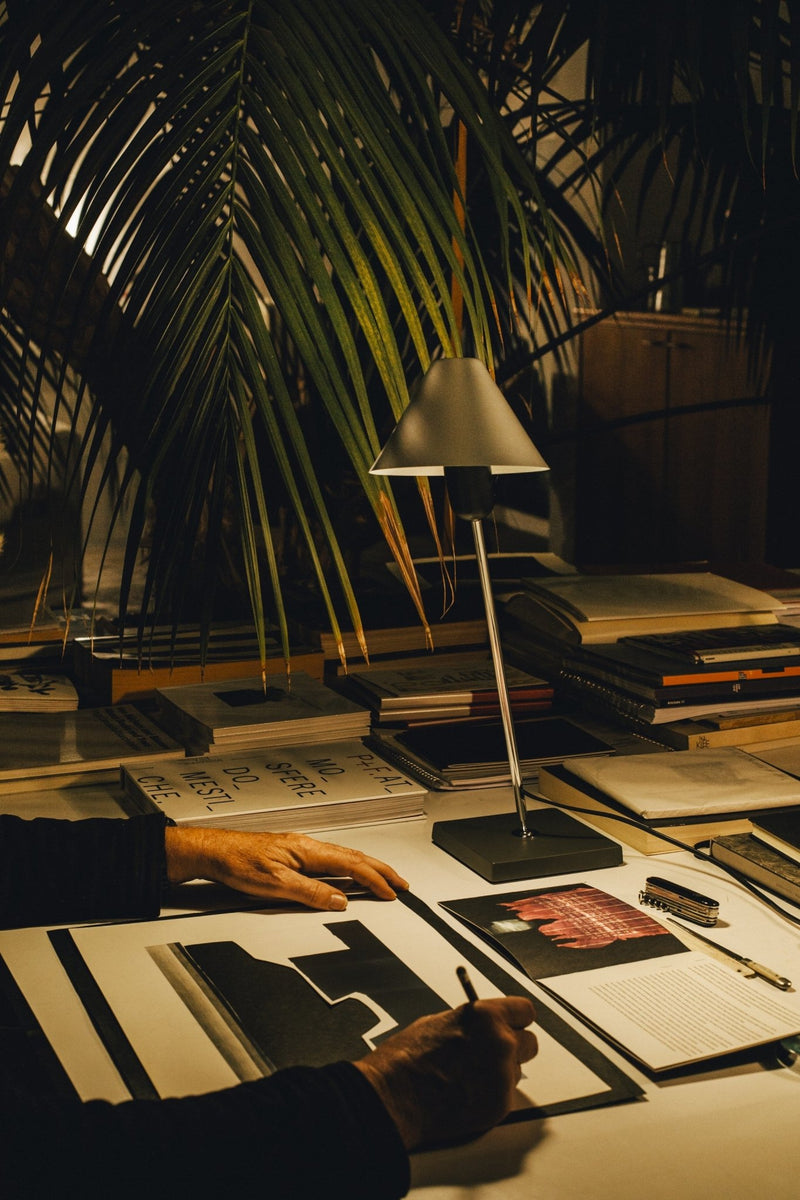 Gira Table Lamp - Santa & Cole - Table + Task - Brass - HORNE