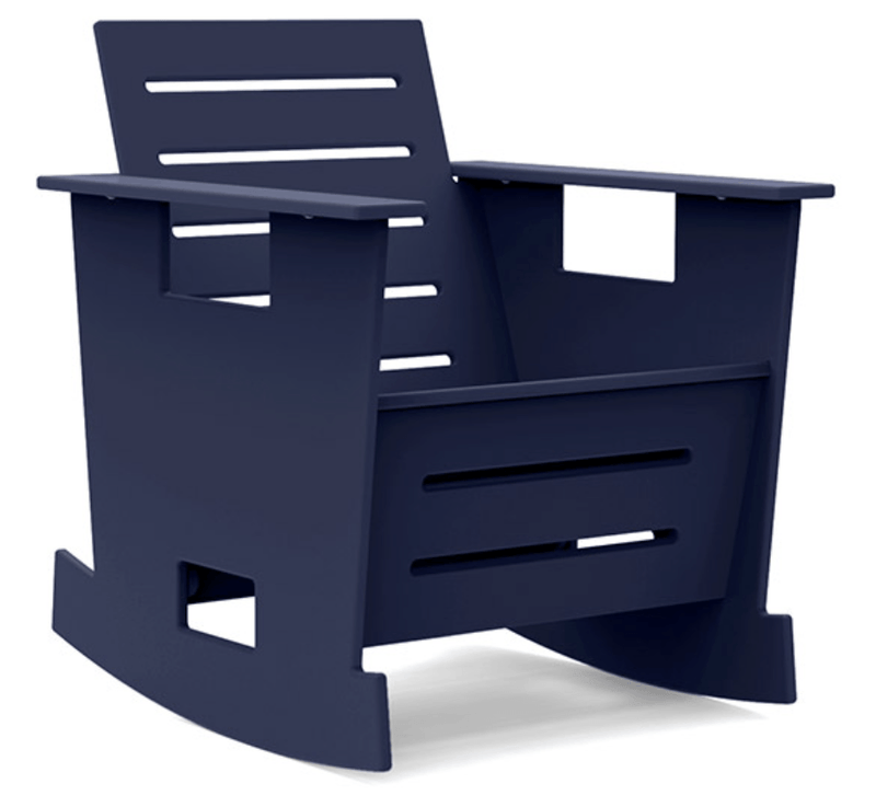 Go Club Rocking Chair - Loll Designs - Outdoor Furniture - Black - HORNE