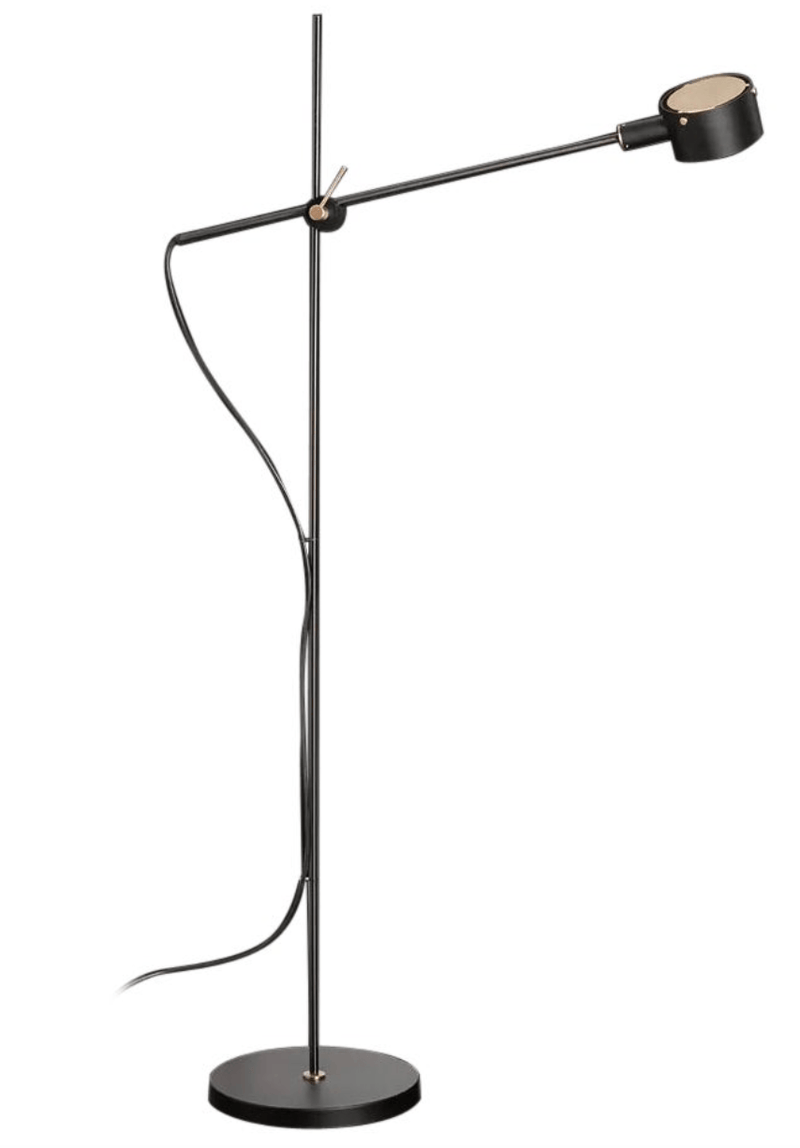 G.O. Floor Lamp - Oluce - Floor Lamps - Scarlet Red - HORNE