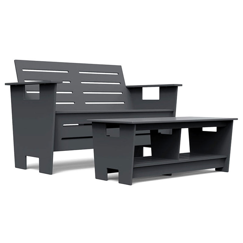 Go Loveseat - Loll Designs - Outdoor Furniture - Black - HORNE