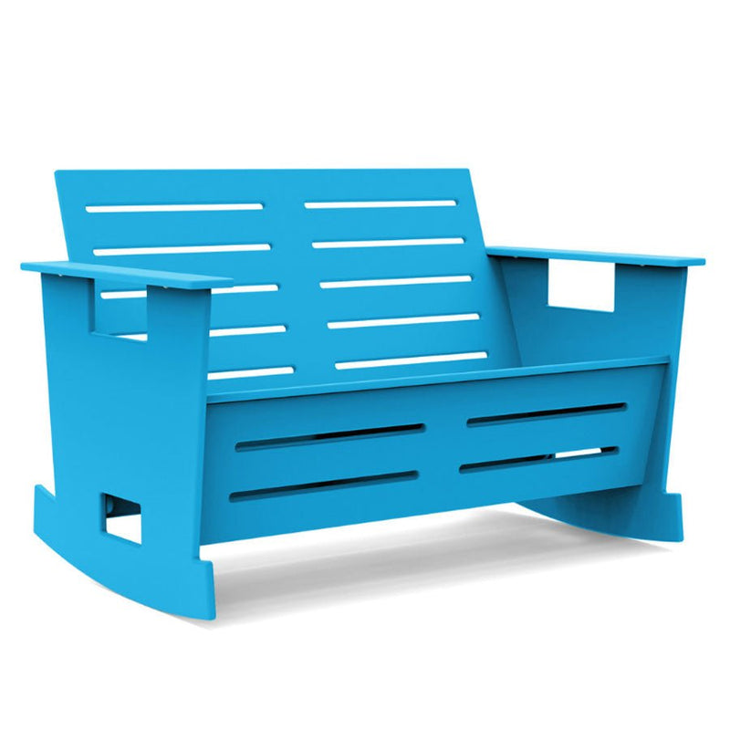 Go Loveseat Rocker - Loll Designs - Outdoor Furniture - Black - HORNE