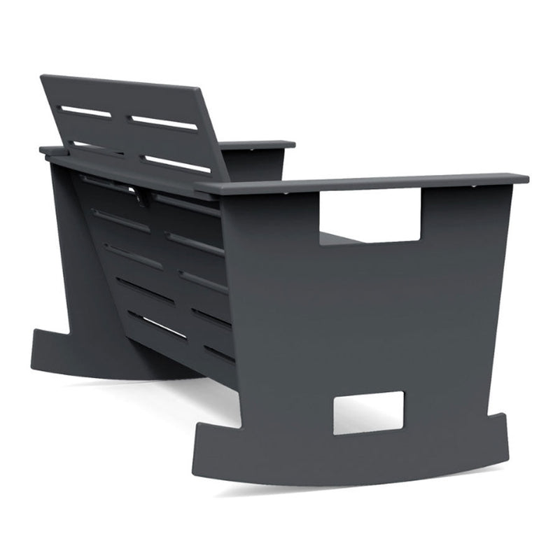 Go Loveseat Rocker - Loll Designs - Outdoor Furniture - Black - HORNE