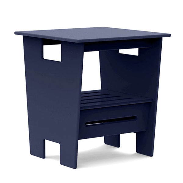Go Side Table - Loll Designs - Outdoor Furniture - Navy Blue - HORNE