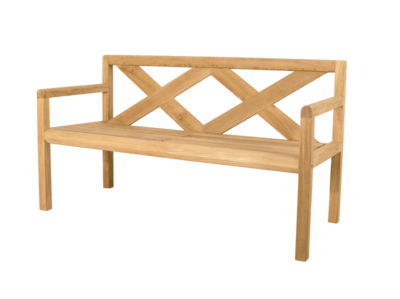 Grace 2 - Seater Bench - Cane Line - Outdoor Furniture - No Cushion - HORNE