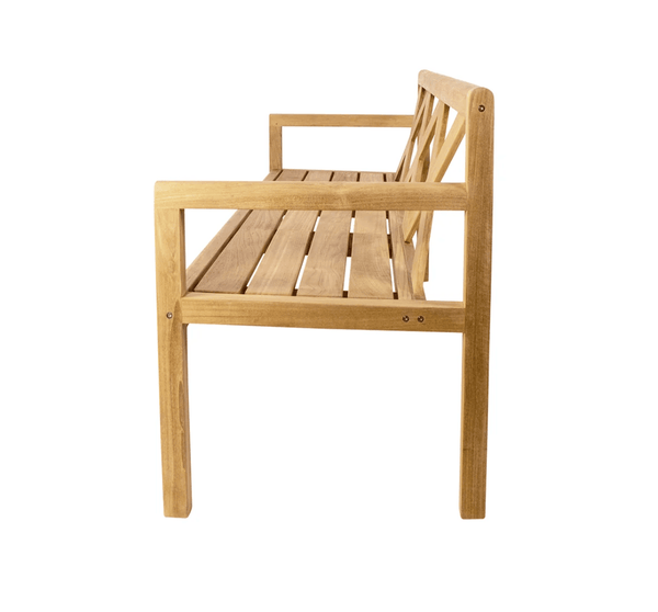 Grace 3 - Seater Bench - Cane Line - Outdoor Furniture - No Cushion - HORNE