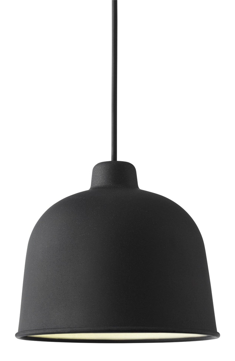 Grain Pendant Lamp - Muuto - Pendants - Black - HORNE