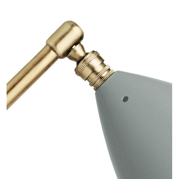 Grasshopper Task Table Lamp - Blue Gray