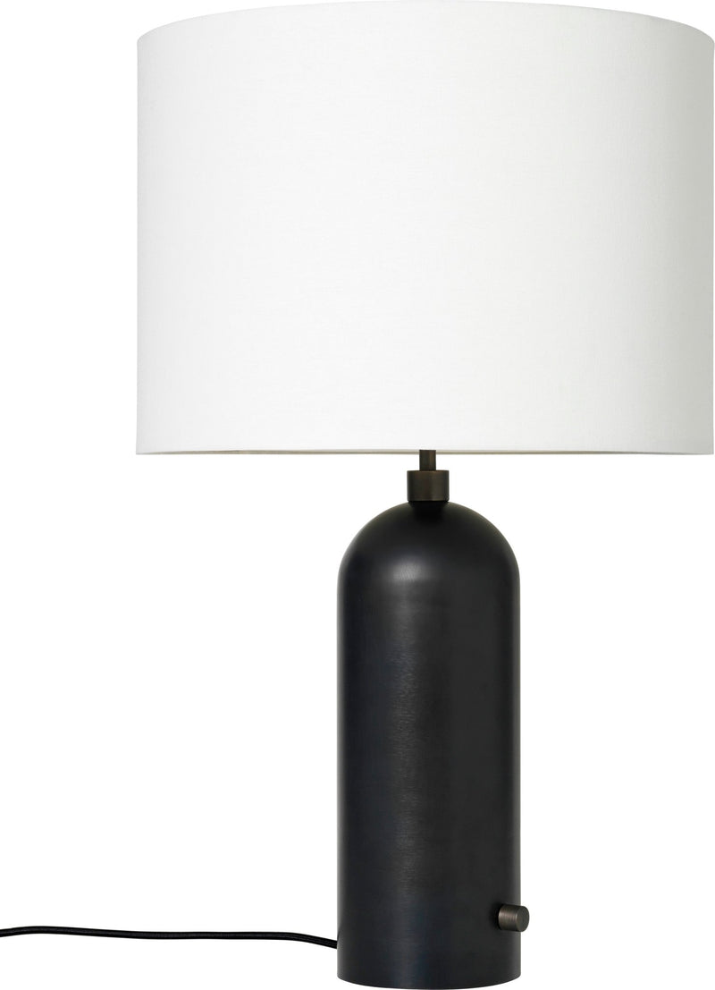 Gravity Table Lamp - Large - Gubi - Floor Lamps - Black Marble - Canvas - HORNE
