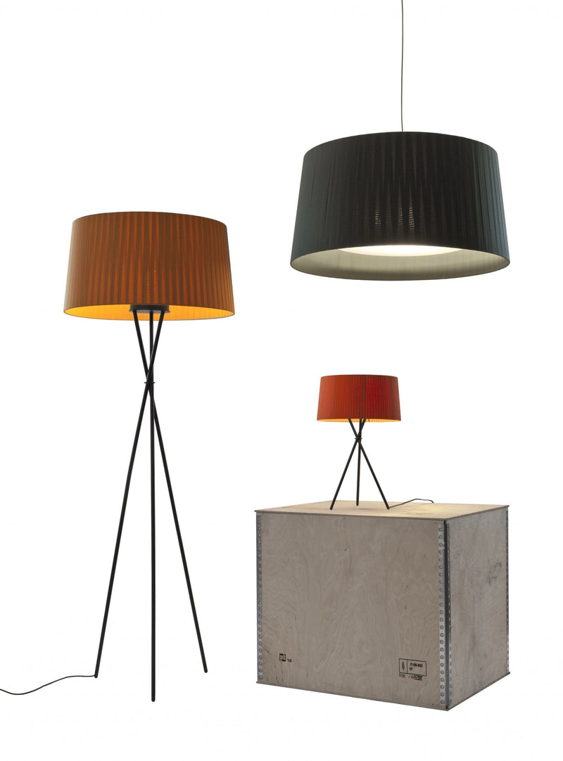 GT7 Pendant - Santa & Cole - Pendants - Black - Natural - HORNE