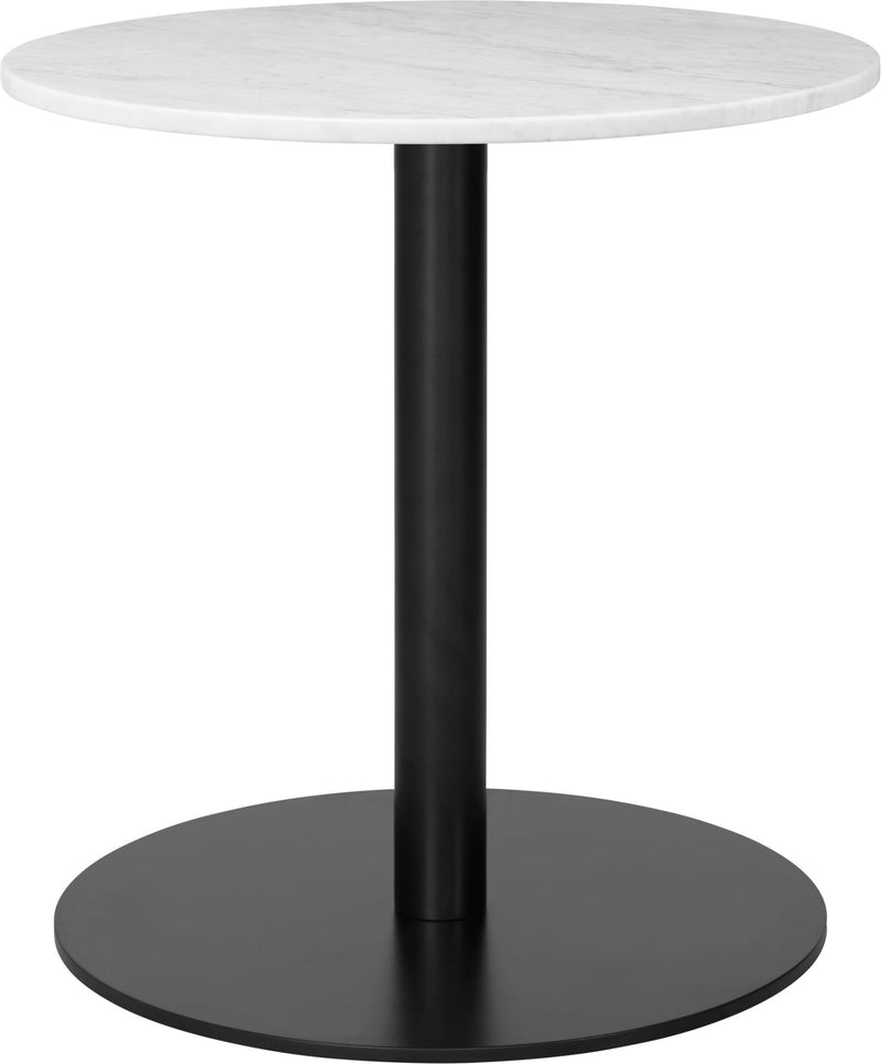Gubi 1.0 Round Lounge Table - Ø60 - Gubi - Tables + Desks - Black - Black Marquina - HORNE