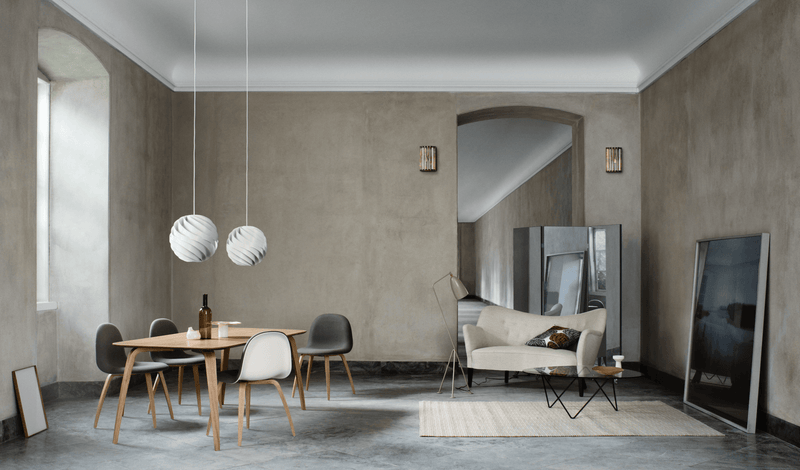 Gubi Dining Table Rectangular - Gubi - Tables + Desks - Black Stained Ash - HORNE