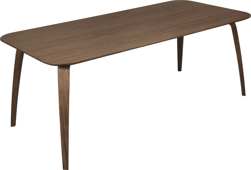 Gubi Dining Table Rectangular - Gubi - Tables + Desks - Black Stained Ash - HORNE