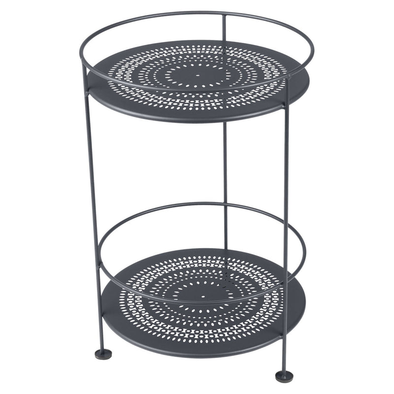 Guinguette Side Table - Fermob - Outdoor Furniture - Acapulco Blue - HORNE