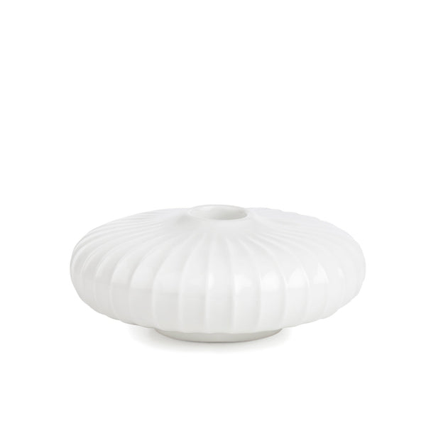 Hammershøi Candle Holder Round - Kähler - Candle Holders - 4.5"Ø - HORNE