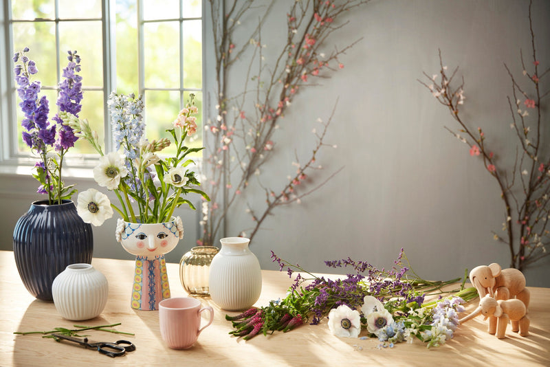 Hammershøi Vase - Anthracite Grey - Kähler - Vases - 3.3