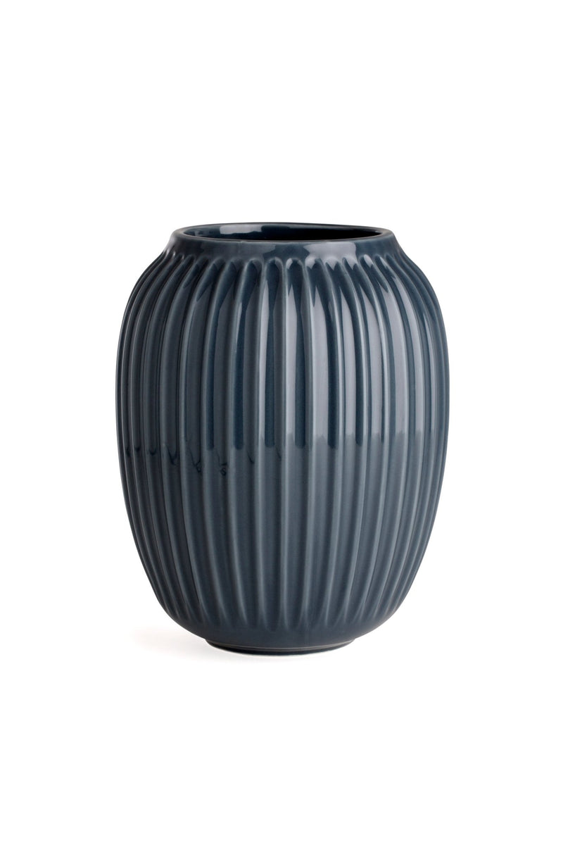 Hammershøi Vase - Anthracite Grey - Kähler - Vases - 3.3
