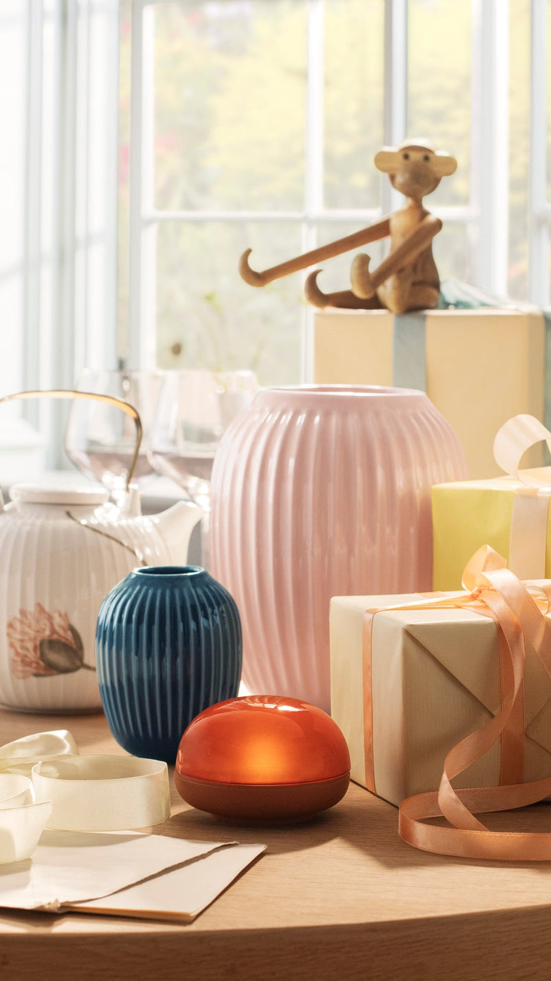 Hammershøi Vase - Indigo - Kähler - Vases - 3.3