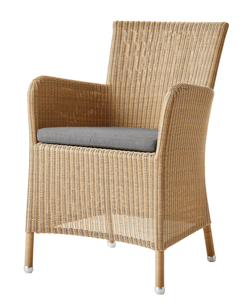 Hampsted Chair - Cane Line - Outdoor Furniture - Taupe - Grey Natté - HORNE
