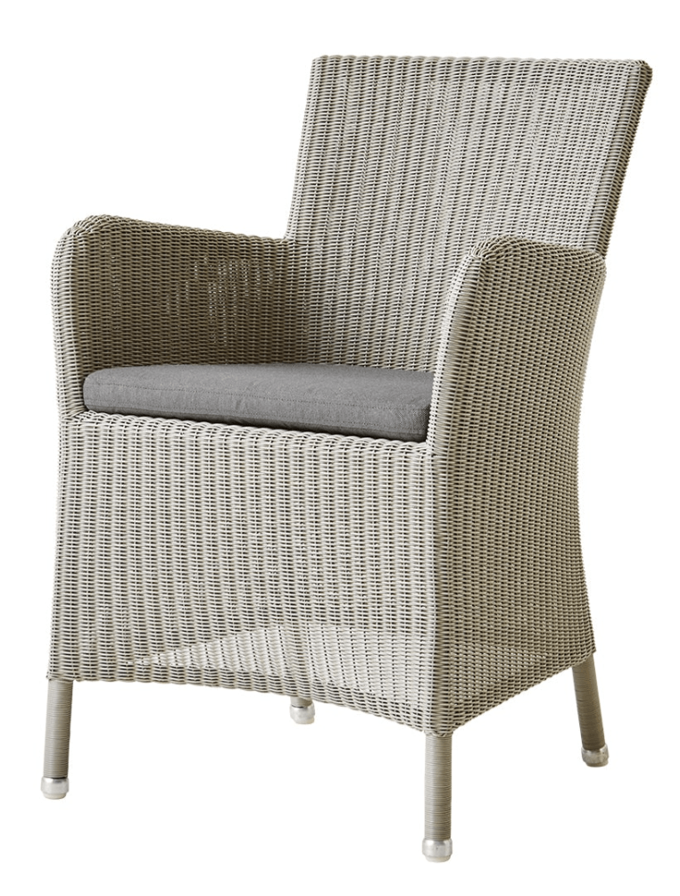 Hampsted Chair - Cane Line - Outdoor Furniture - Taupe - Grey Natté - HORNE