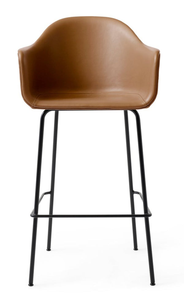 Harbour Bar Chair - Audo Copenhagen - Chairs - Cognac Dakar Leather 0250 - HORNE