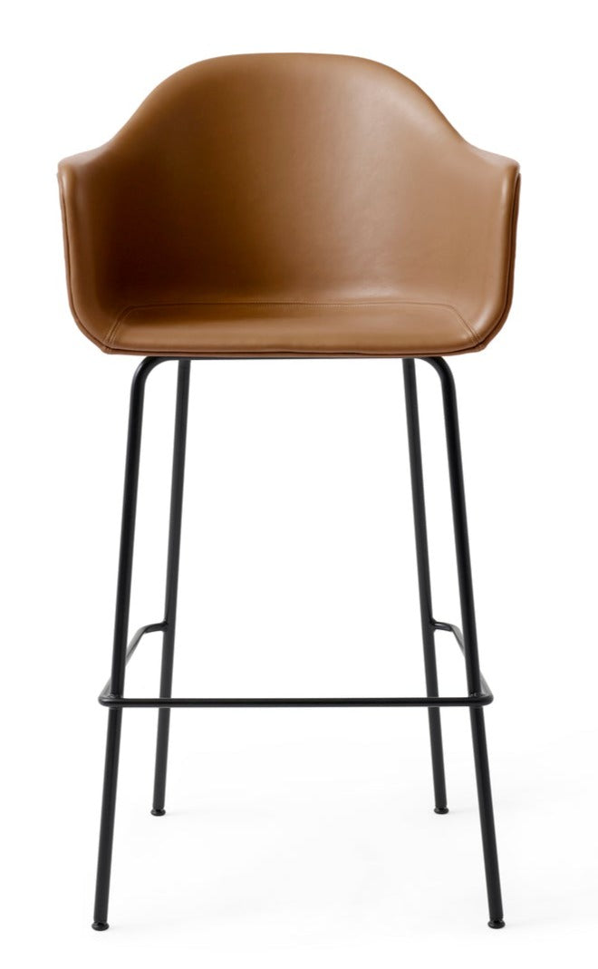 Harbour Bar Chair - Audo Copenhagen - Chairs - Cognac Dakar Leather 0250 - HORNE