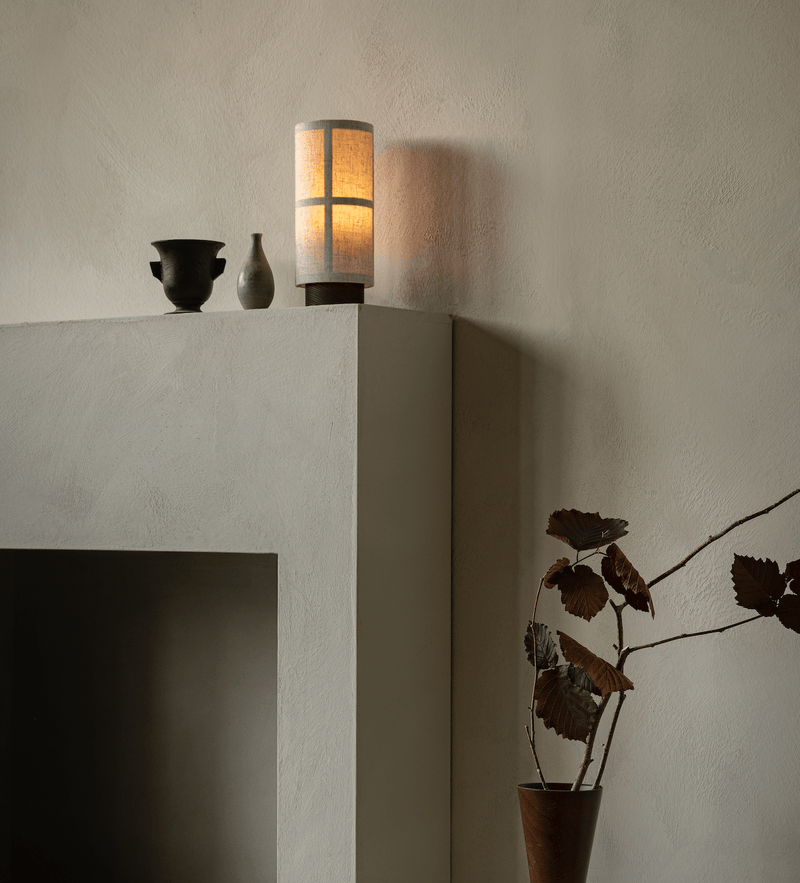 Hashira Portable Table Lamp - Audo Copenhagen - Table + Task - Raw - HORNE