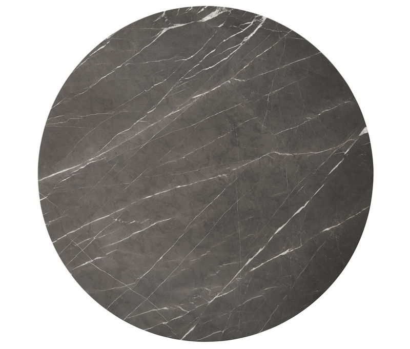 HB 120 Dining Table - Lange Production - Tables - Marble - Stainless Steel - HORNE