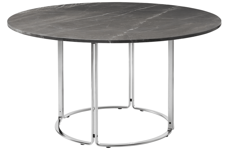 HB 120 Dining Table - Lange Production - Tables - Marble - Stainless Steel - HORNE