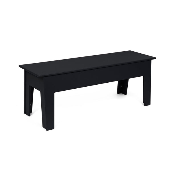 Health Club Bench - 47" - Loll Designs - Outdoor Furniture - Black - HORNE