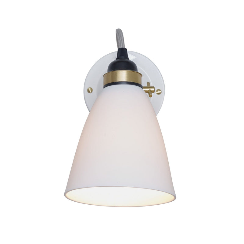 Hector 30 Wall Light with Switch - Gray Cable - Original BTC - Wall Sconces - HORNE