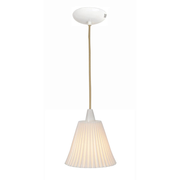 Hector Large Pleat Pendant Light - Natural - Original BTC - Pendants - HORNE