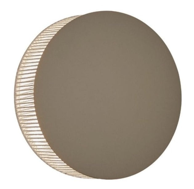 Helios A/01 Wall Lamp - Bover - Wall Sconces - Brown/Beige - TRIAC Dimmable - HORNE