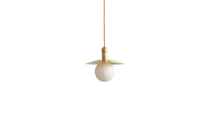 Helios Cord Pendant - Workstead - Pendants - Hewn Brass - HORNE