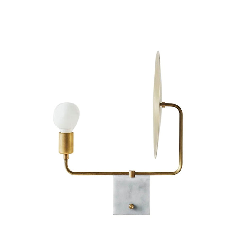 Helios Table Lamp - Workstead - Table + Task - Hewn Brass - HORNE
