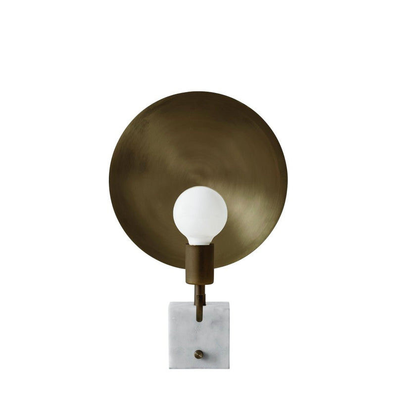 Helios Table Lamp - Workstead - Table + Task - Hewn Brass - HORNE