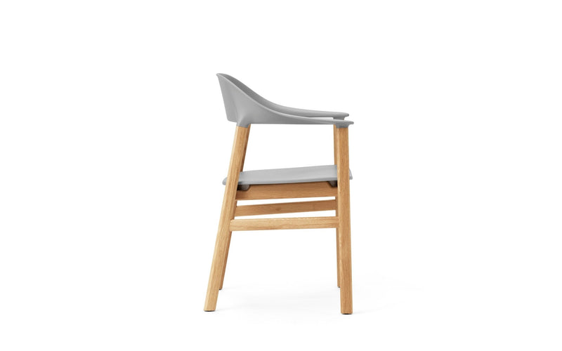 Herit Armchair - Oak - Normann Copenhagen - Chairs - Grey - HORNE