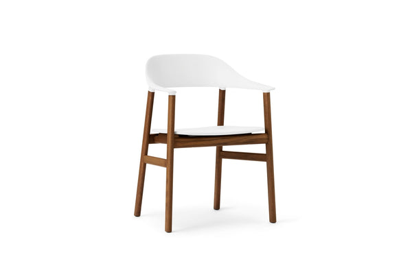 Herit Armchair - Smoked Oak - Normann Copenhagen - Chairs - White - HORNE