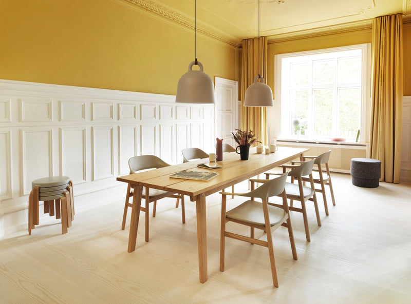 Herit Armchair - Smoked Oak - Normann Copenhagen - Chairs - Grey - HORNE