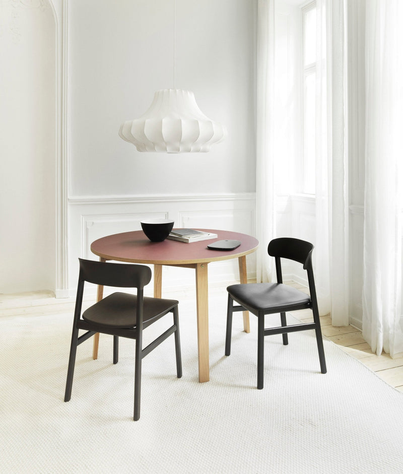 Herit Armchair - Smoked Oak - Normann Copenhagen - Chairs - Grey - HORNE