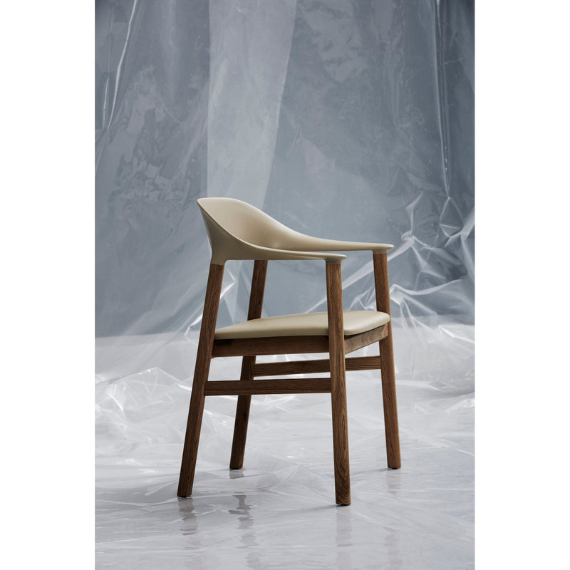Herit Chair - Smoked Oak - Normann Copenhagen - Chairs - White - HORNE
