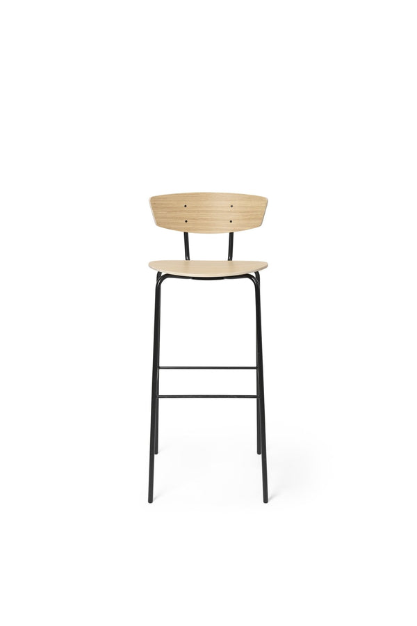 Herman Bar Chair High - Ferm Living - Chairs - White Oiled Oak - HORNE