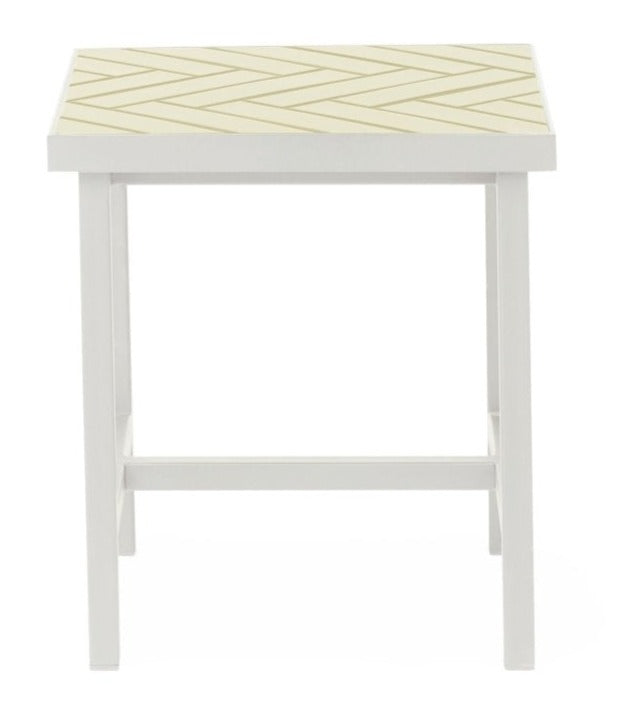 Herringbone Side Table - Warm Nordic - Tables - Soft Black - HORNE