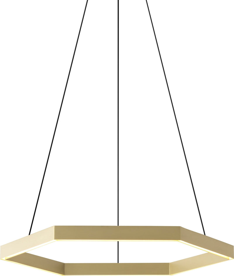 Hex Pendant 1000 - Resident - Pendants - Black - HORNE