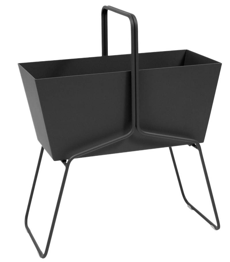 High Basket Planter - Fermob - Outdoor Furniture - Acapulco Blue - HORNE