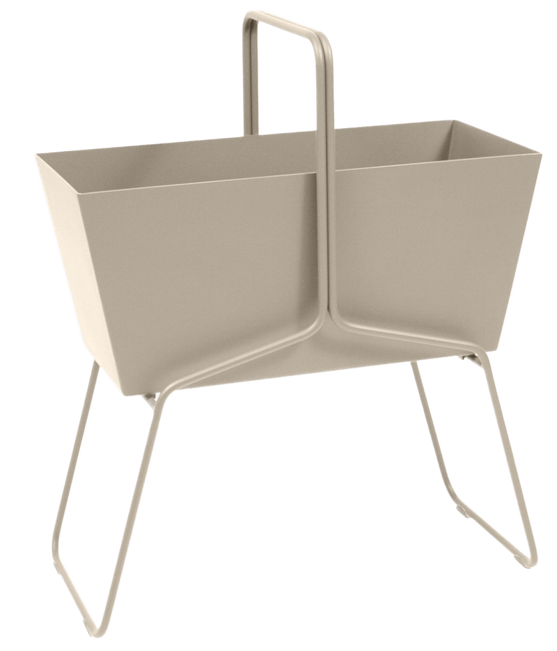 High Basket Planter - Fermob - Outdoor Furniture - Acapulco Blue - HORNE